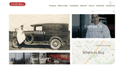 Desktop Screenshot of cardinalmeats.com